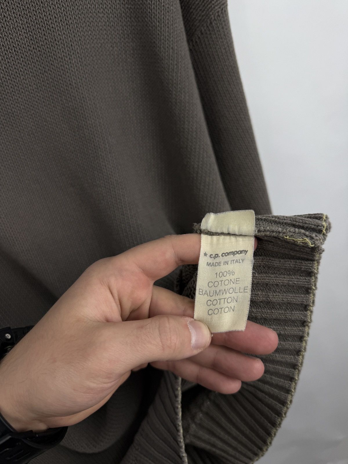 C.P. Company 🇮🇹 Vintage 80s C. P. Company Massimo Osti Knit Sweater Italy Size US XL / EU 56 / 4 - 6 Thumbnail