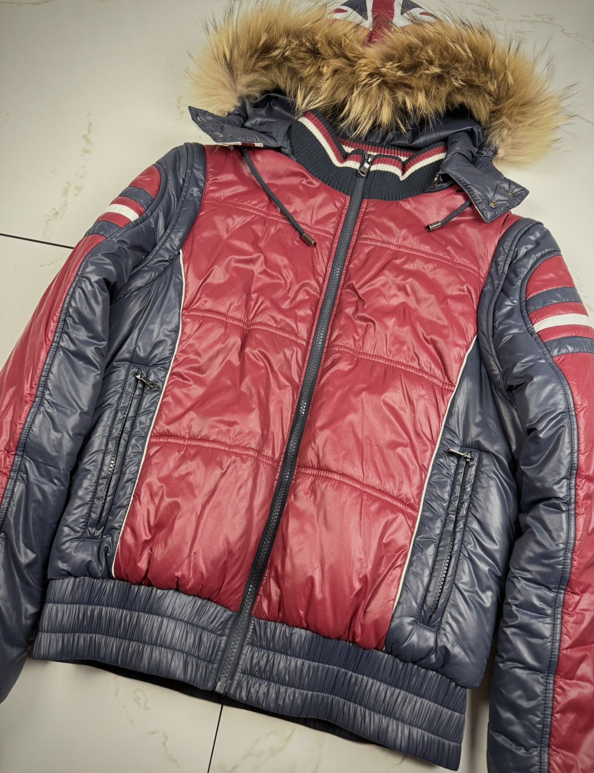Dolce & Gabbana Dolce & Gabbana Union Puffer Jacket Size US S / EU 44-46 / 1 - 3 Thumbnail