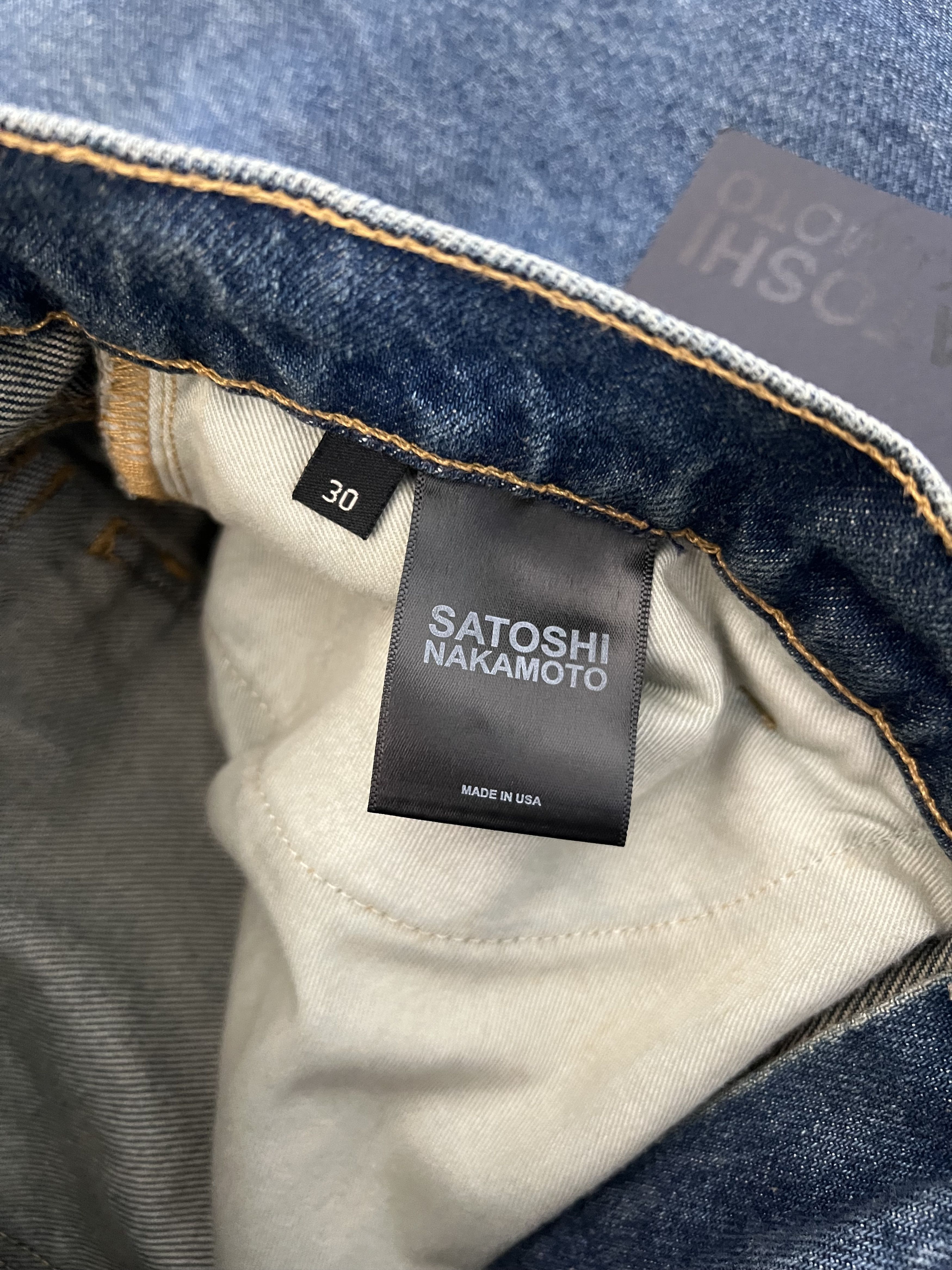 Satoshi Nakamoto Satoshi Nakamoto Endurance Denim in Faded Blue Size US 30 / EU 46 - 10 Thumbnail