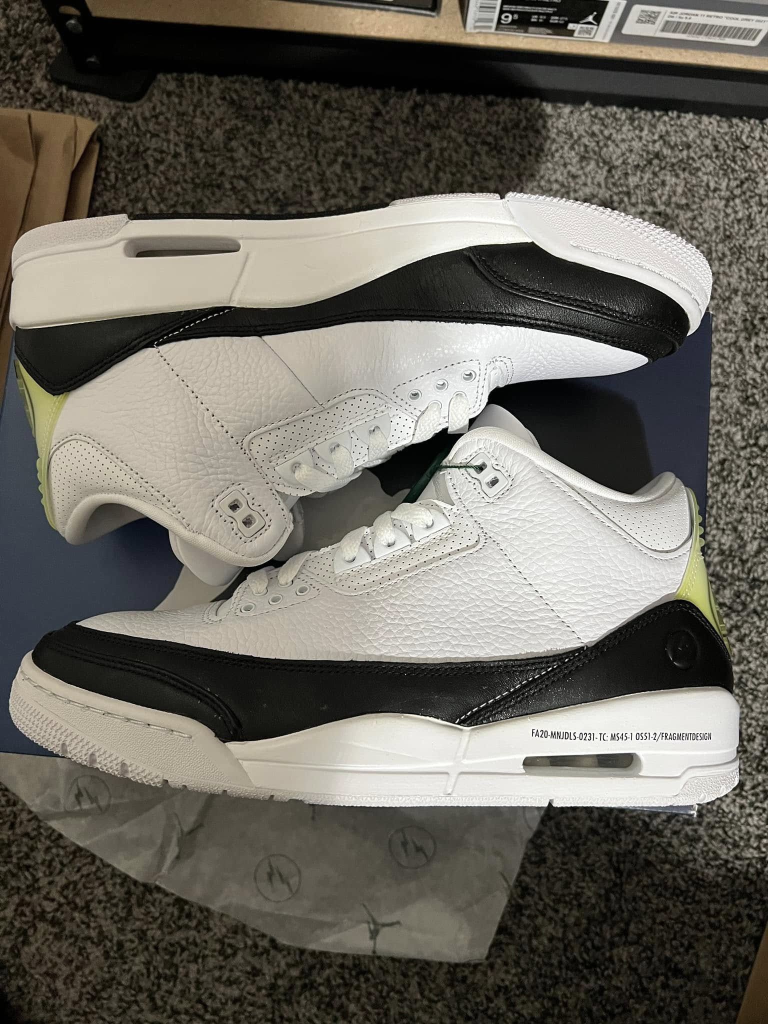 Jordan Brand AJ3 Fragment Size US 10.5 / EU 43-44 - 1 Thumbnail