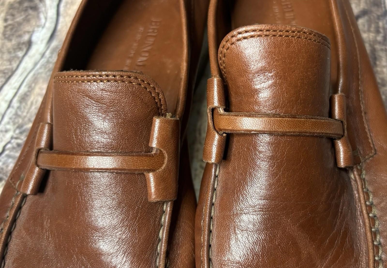 Bruno Magli Bruno Magli Loafers Mens Shoes Size 7 Made in Italy Leather Size US 7 / EU 40 - 6 Thumbnail