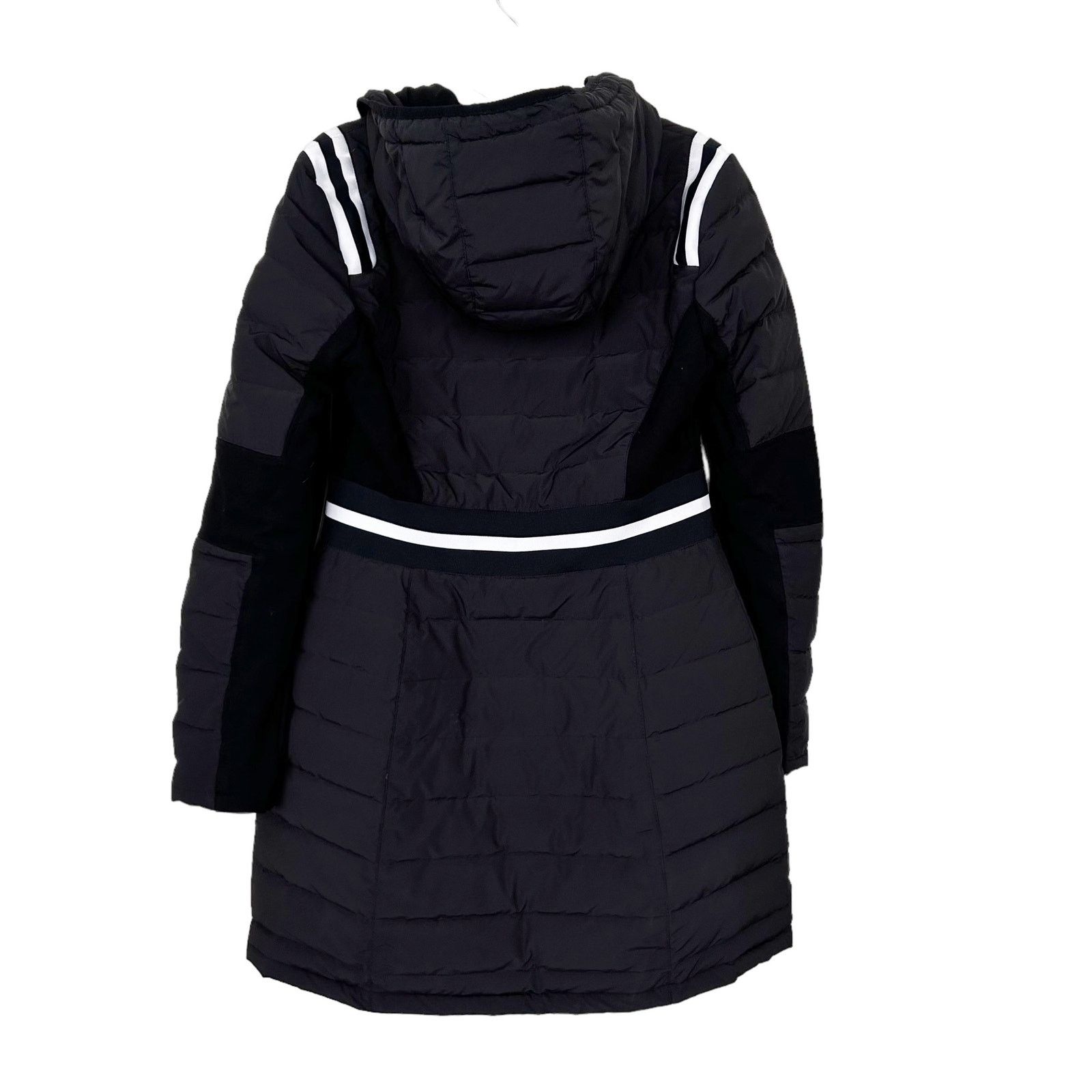 Blanc Noir Blanc Noir Black Reflective Inset Featherweight Parka Sz M Size M / US 6-8 / IT 42-44 - 4 Thumbnail