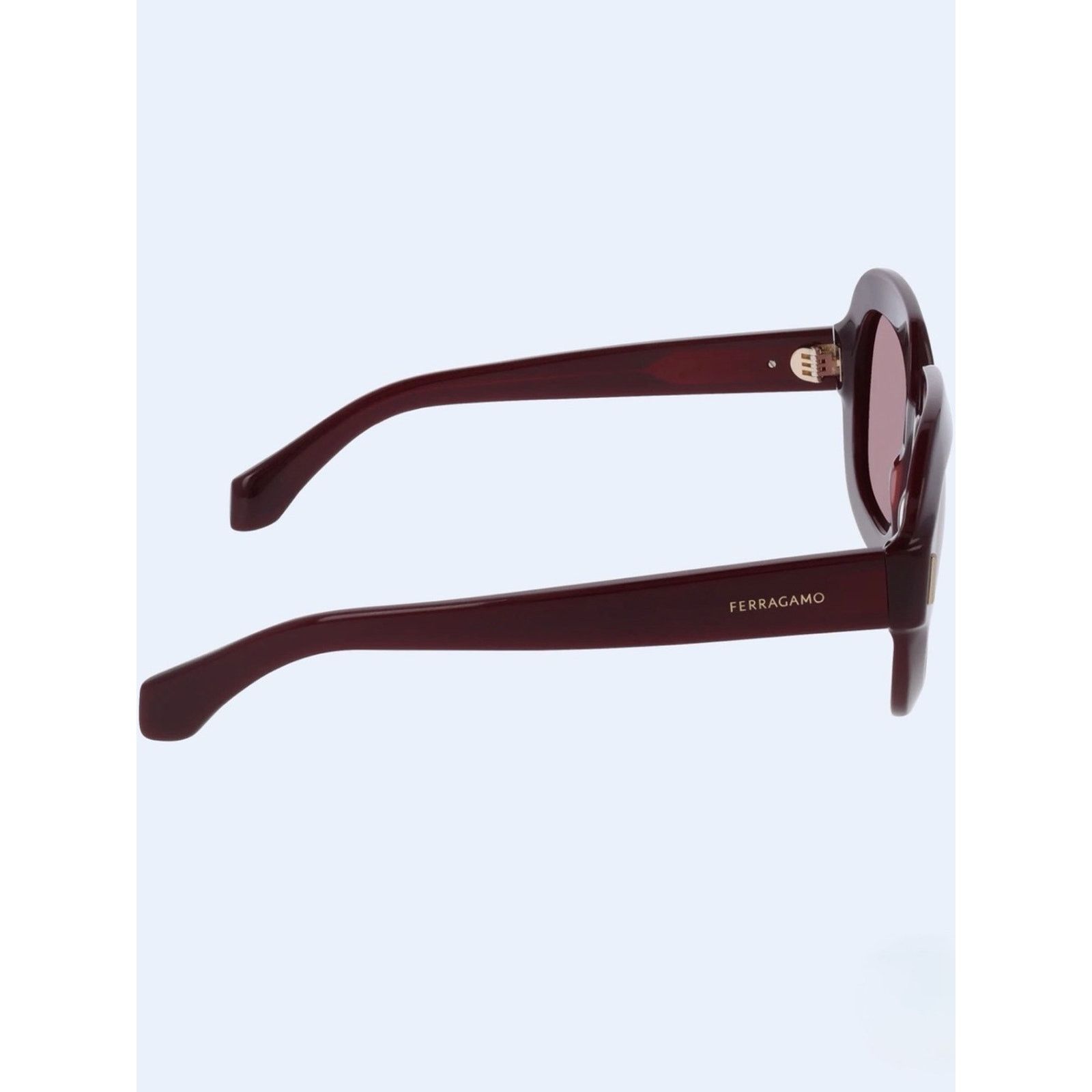 Salvatore Ferragamo New Salvatore Ferragamo SF2068SE 606 Women's Burgundy Size ONE SIZE - 4 Thumbnail