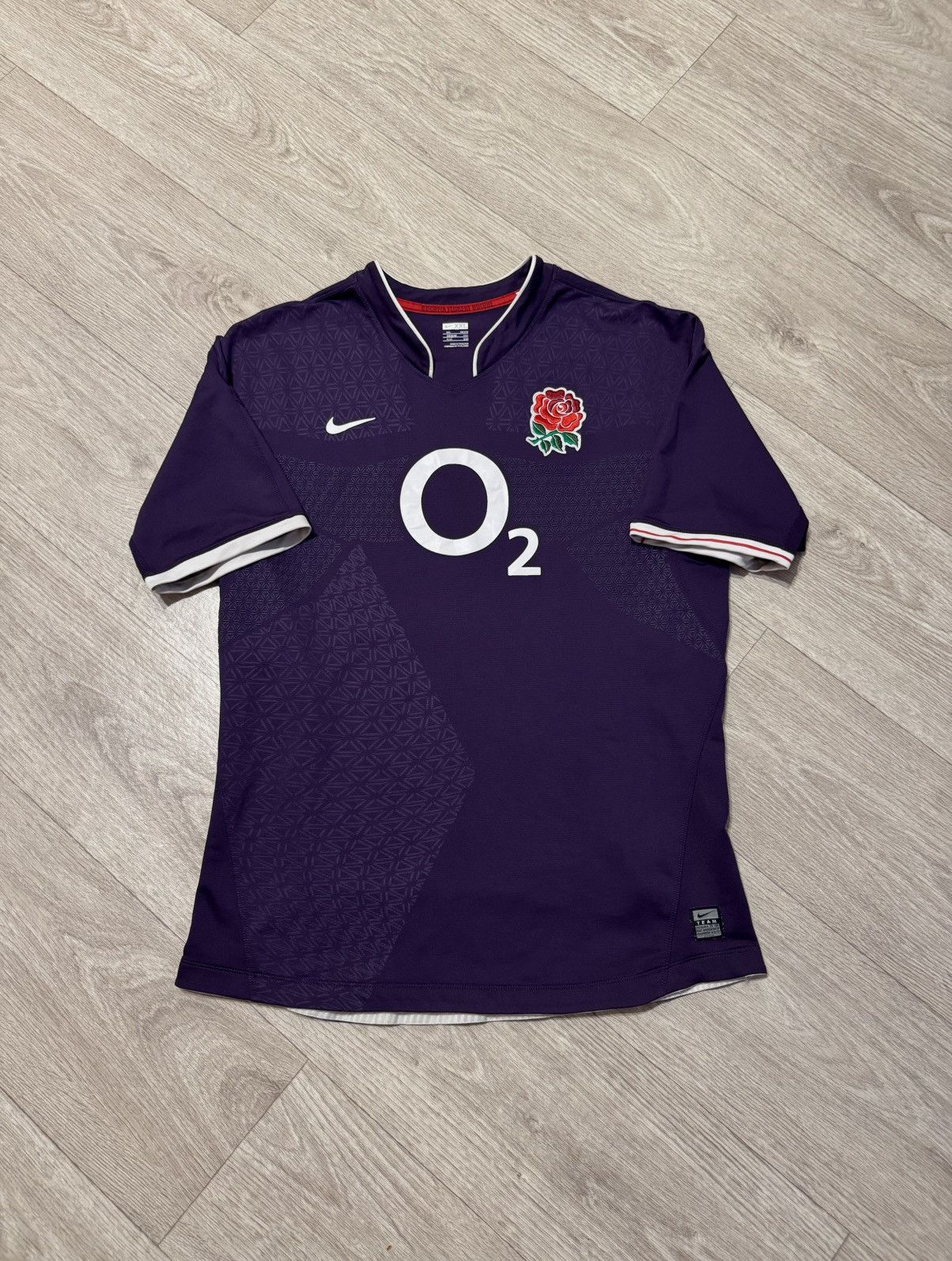 Nike 🔷Vintage Nike England 2009/10 Rugby Jersey🔷 Size US XXL / EU 58 / 5 - 1 Thumbnail