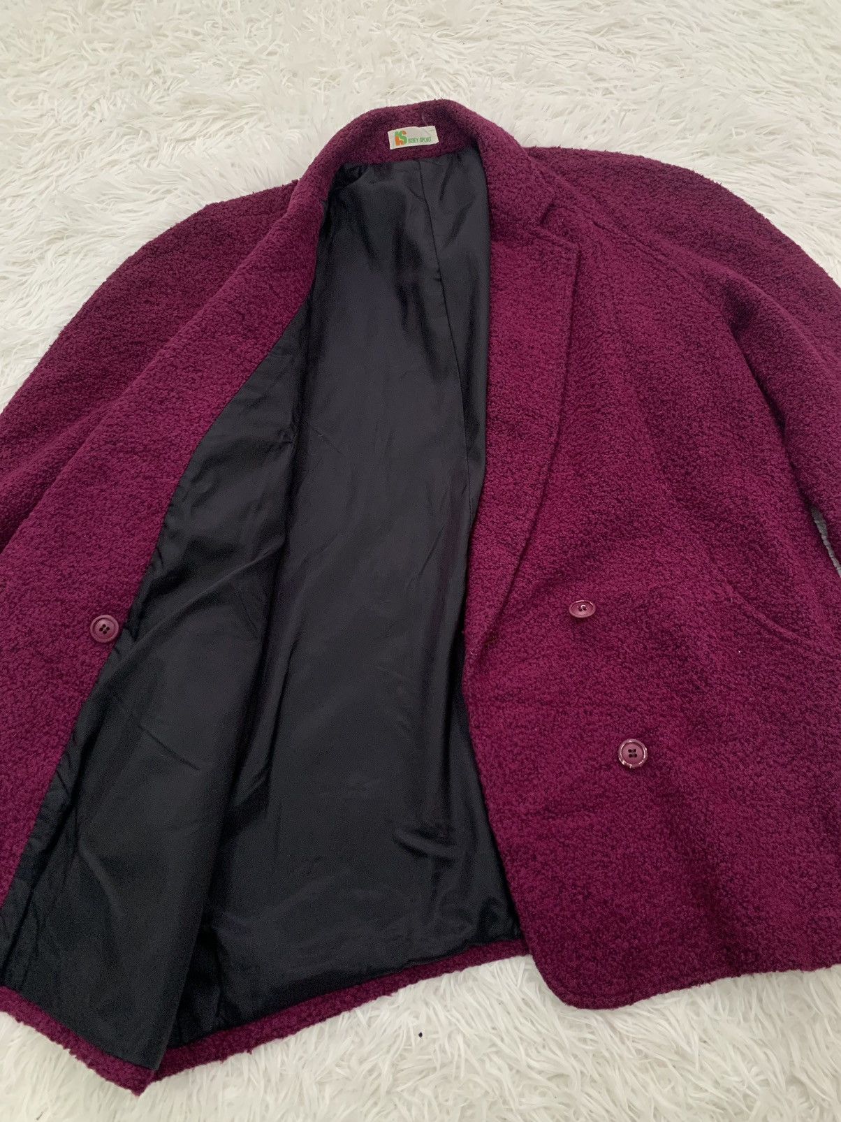 Issey Miyake Vintage IS Issey Sport Coat Jacket Double Breast Style Size M / US 6-8 / IT 42-44 - 7 Thumbnail