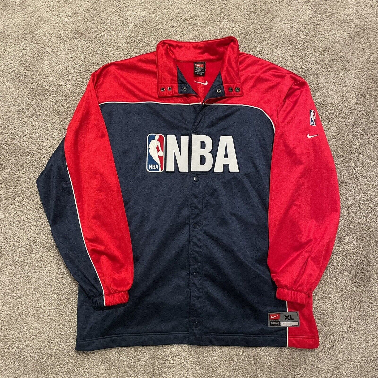 Vintage Nike Team Men's XL NBA Warm Up Jacket Basketball