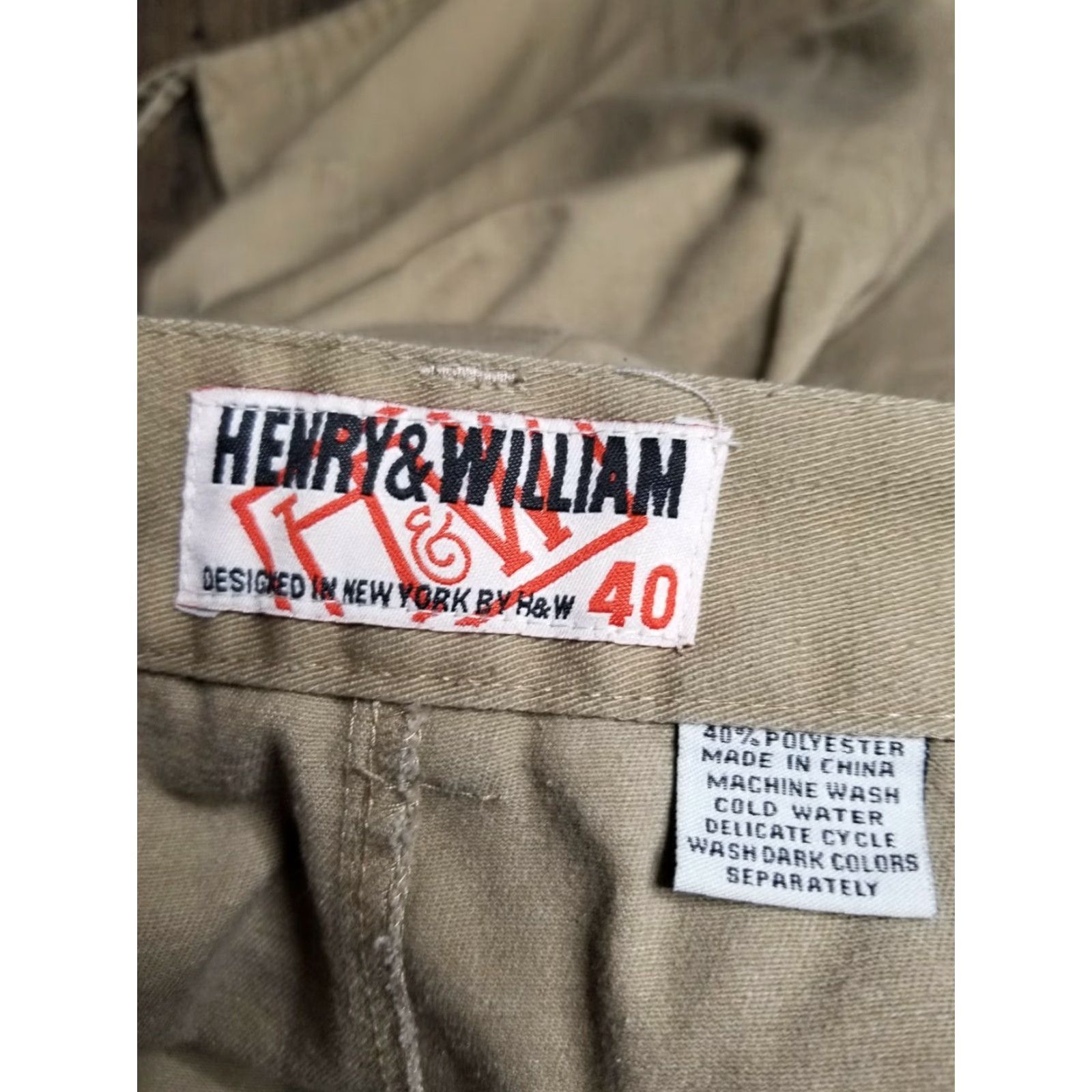 Etro VINTAGE Cargo Shorts Mens Size 40 Khaki Leg Tie Skater Retro Mens Size US 40 / EU 56 - 4 Thumbnail