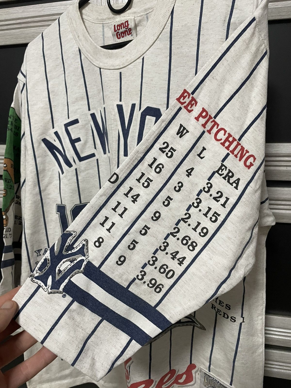 MLB × New York Yankees 1991 New York Yankees 3/4 Longsleeve 1961 World Champions Size US L / EU 52-54 / 3 - 6 Thumbnail