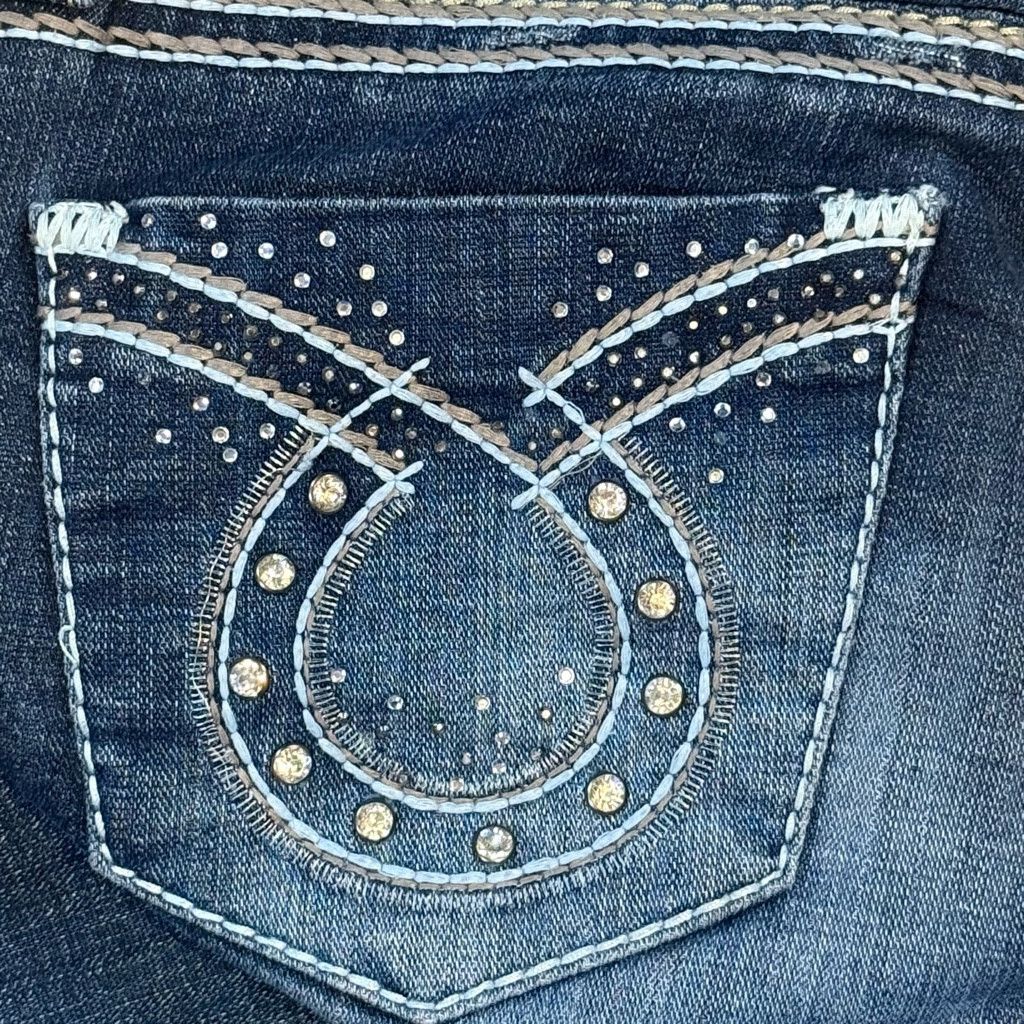Big Star Big Star Women’s Bootcut Jeans 31x31 Distressed Size 24" / US 00 / IT 34 - 12 Thumbnail
