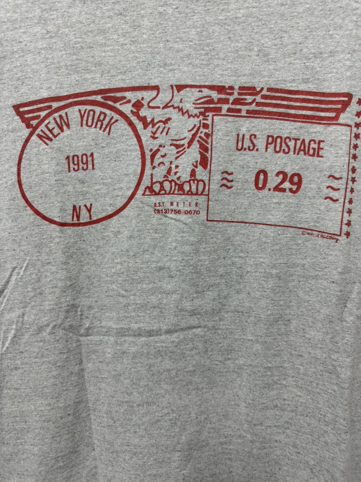 Vintage United States Postal Service Stamps Vintage T-Shirt Size US L / EU 52-54 / 3 - 2 Thumbnail