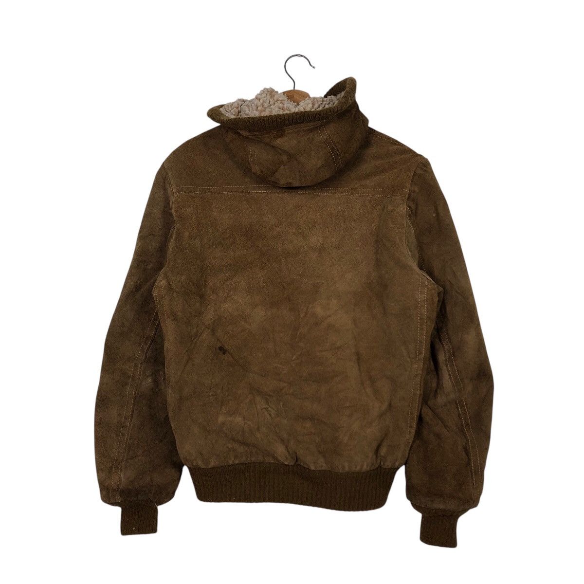 Japanese Brand 📌Vintage Genuine Leather Jacket Suede Cow Hide Issey Miyake Size US M / EU 48-50 / 2 - 9 Thumbnail