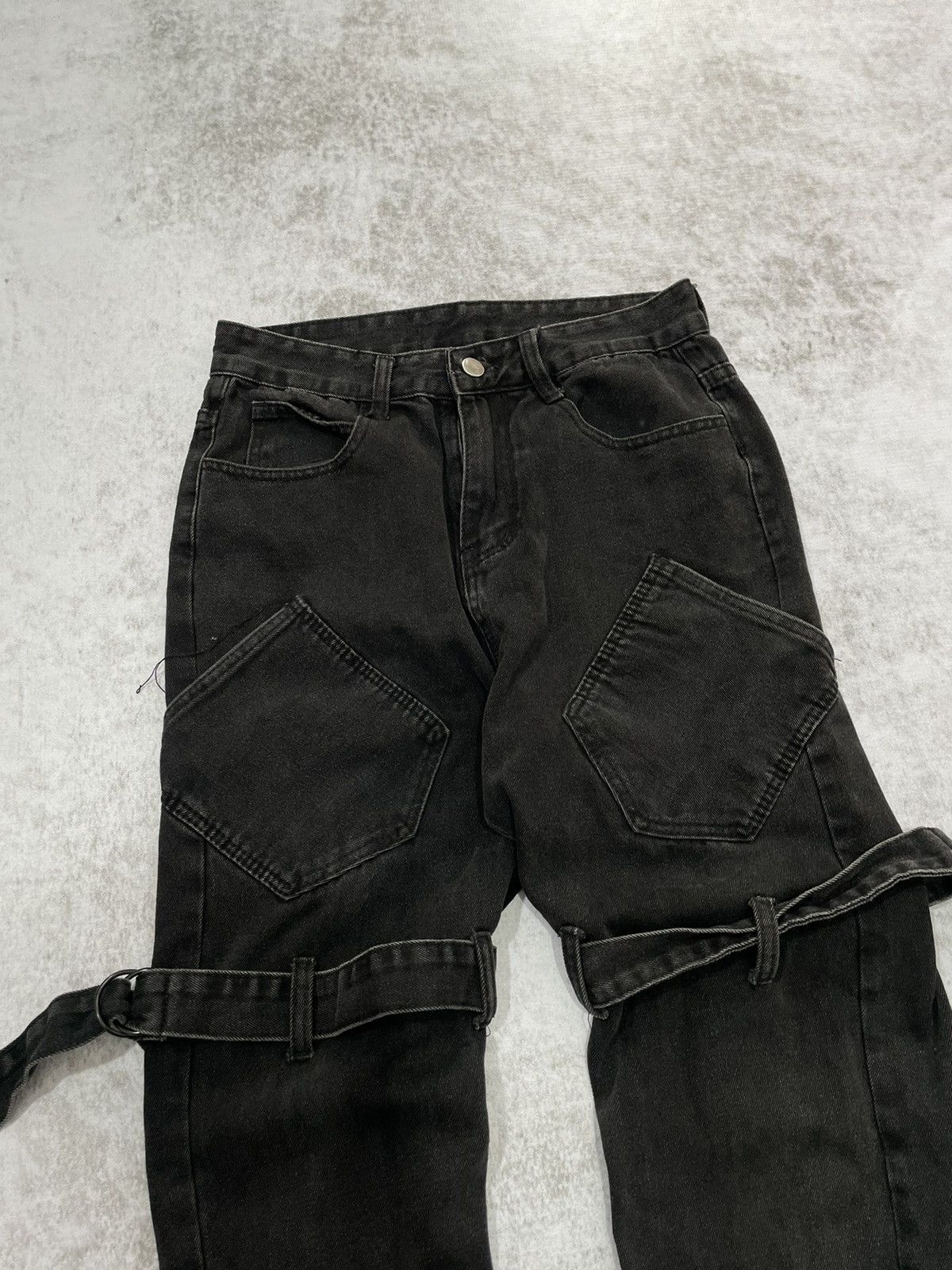 Hysteric Glamour 2000 s japan bondage denim pants y2k style Size US 29 - 2 Thumbnail