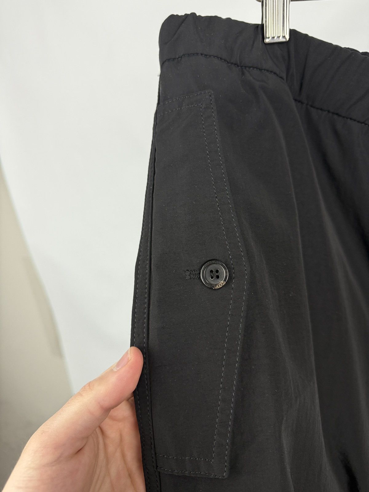 Salvatore Ferragamo ❗️NEW 🇮🇹 Salvatore Ferragamo Premium Nylon Pants Made in Italy Size US 38 / EU 54 - 17 Thumbnail