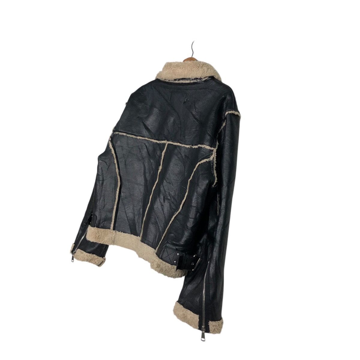 Japanese Brand 📌Vintage Leather Jacket Style Nanda Japan Issey Miyake Size US M / EU 48-50 / 2 - 11 Thumbnail