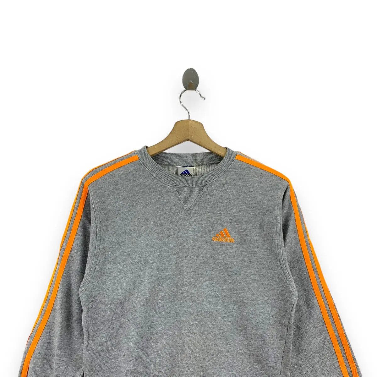 Adidas Vintage ADIDAS EQUIPMENT Sleeve Tape Striped Crewneck Size US S / EU 44-46 / 1 - 2 Thumbnail