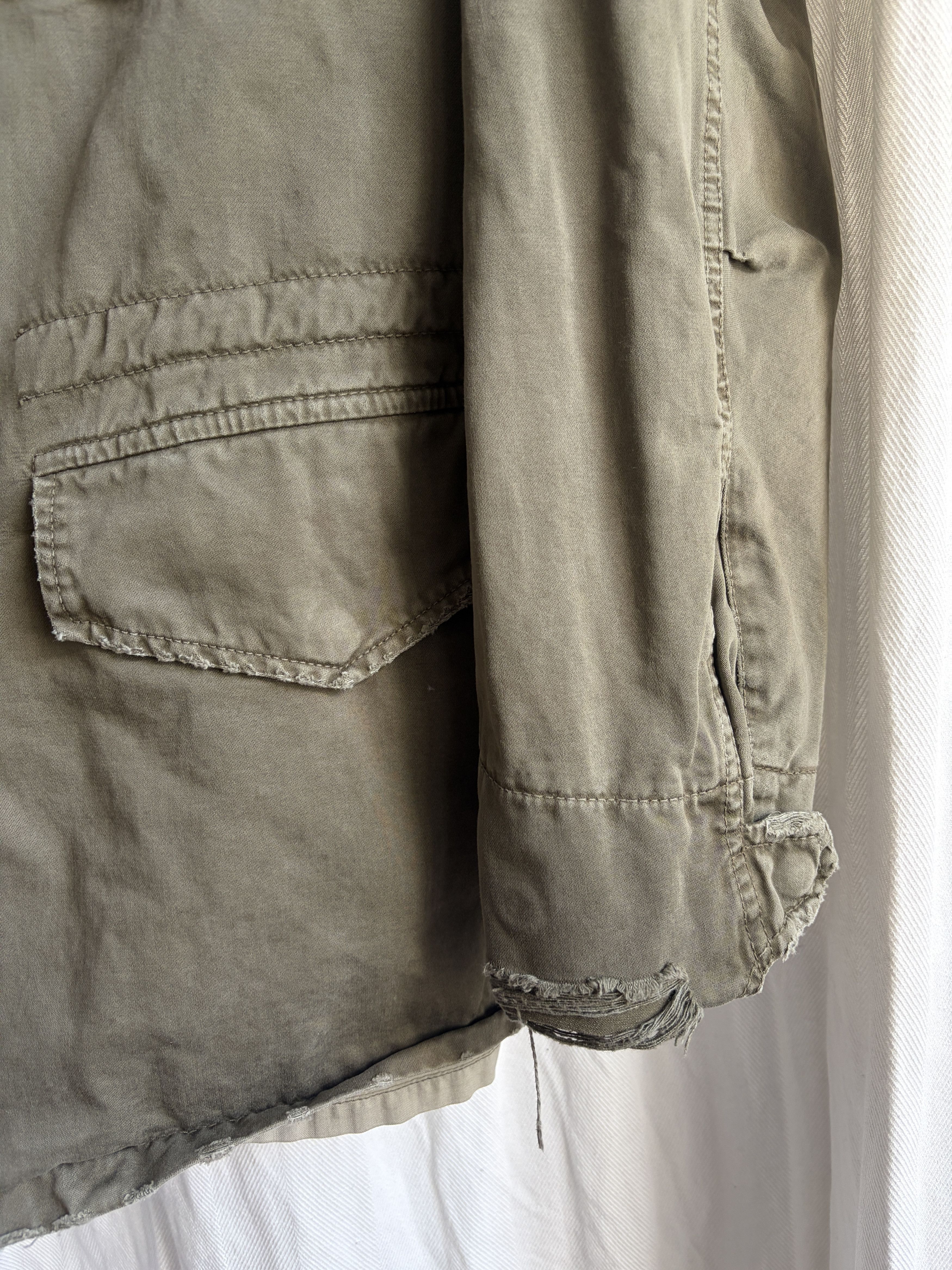 Balmain SS11 Distressed M65 Military Parka Size US M / EU 48-50 / 2 - 5 Thumbnail