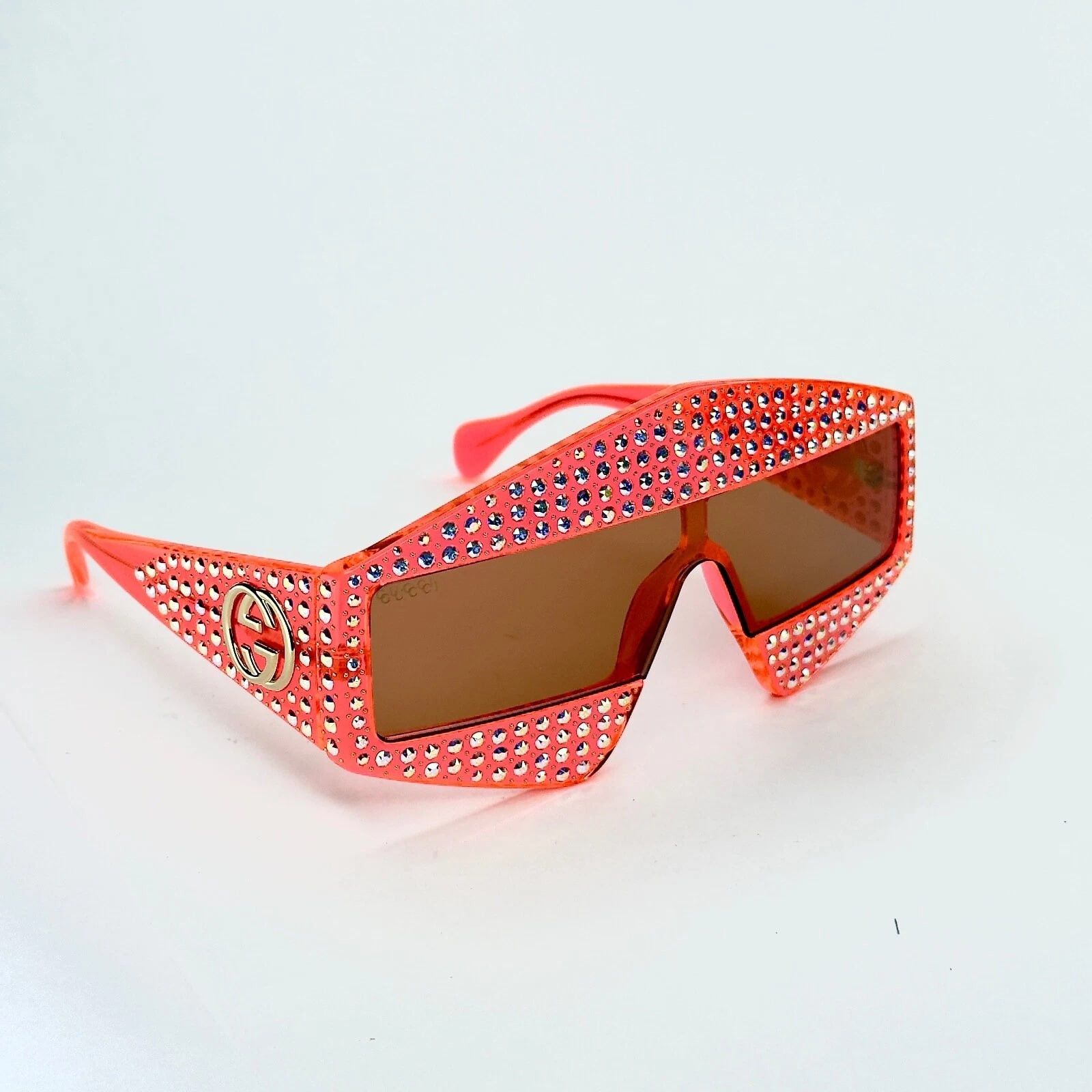 Gucci GUCCI AUTHENTIC HOLLYWOOD FOREVER 0357 Sunglasses GG0357 002 Size ONE SIZE - 10 Thumbnail