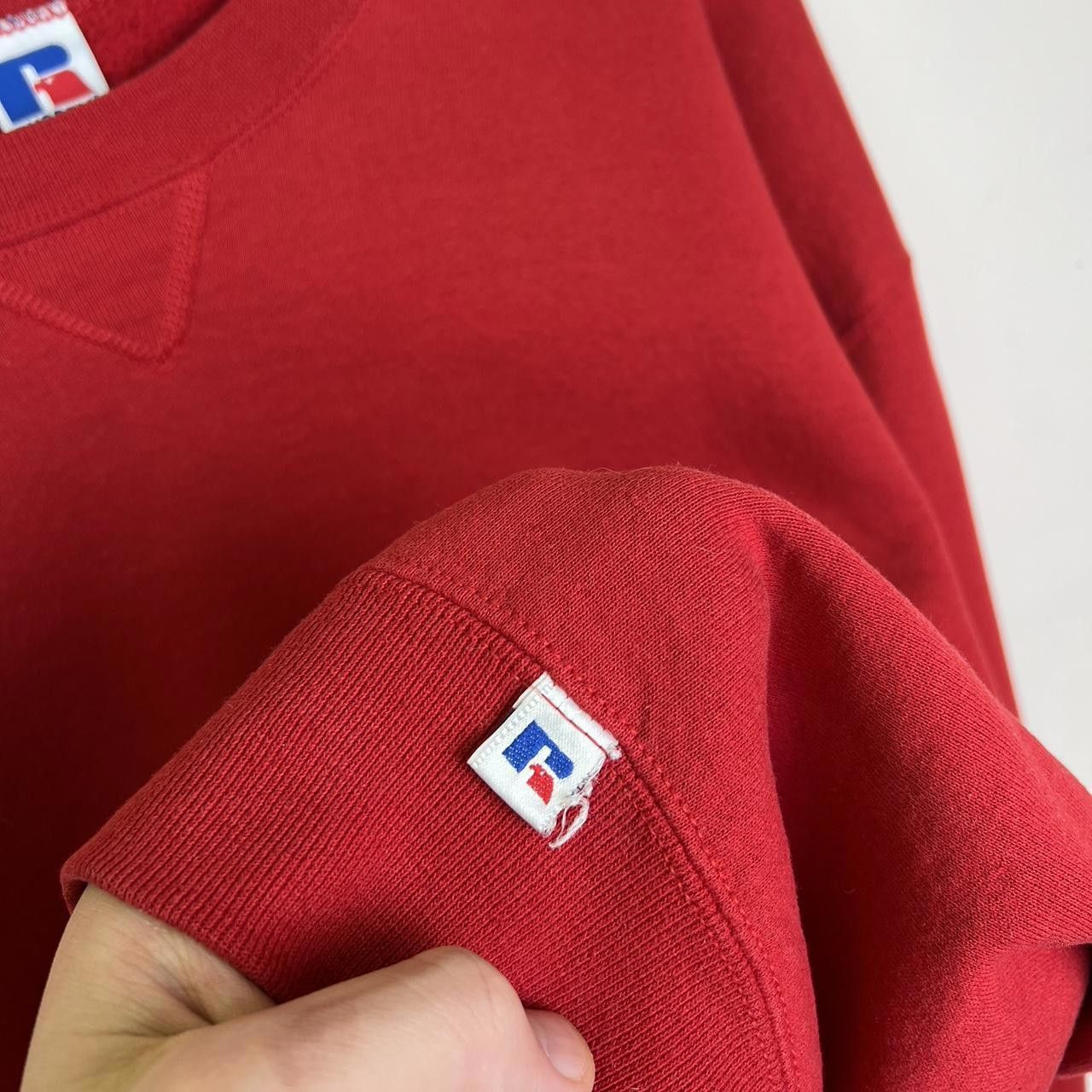 Russell Athletic Russell Athletic Red XL Sweatshirt Vintage Size US XL / EU 56 / 4 - 4 Thumbnail
