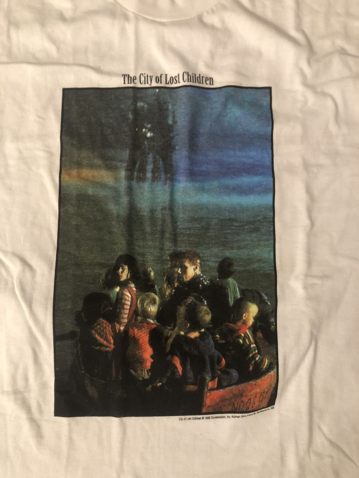 Vintage Rare vintage 1995 City of Lost Children French movie tee Size US XL / EU 56 / 4 - 2 Thumbnail