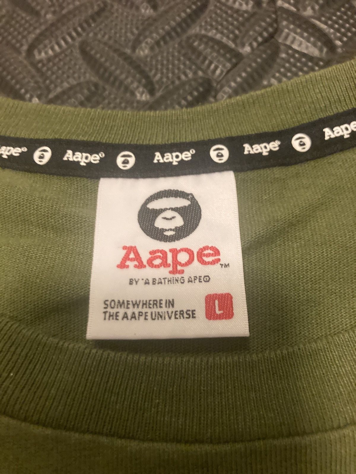 Aape × Bape A Bathing Ape Bape AAPE Camo T-Shirt Size US L / EU 52-54 / 3 - 7 Thumbnail