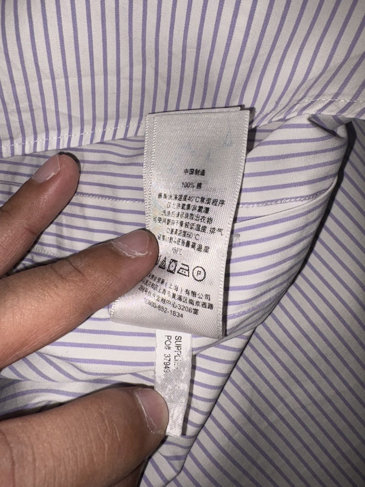 Polo Ralph Lauren Polo Ralph Lauren Striped Shirt Custom Fit Size 16 M/L Size US S / EU 44-46 / 1 - 10 Thumbnail
