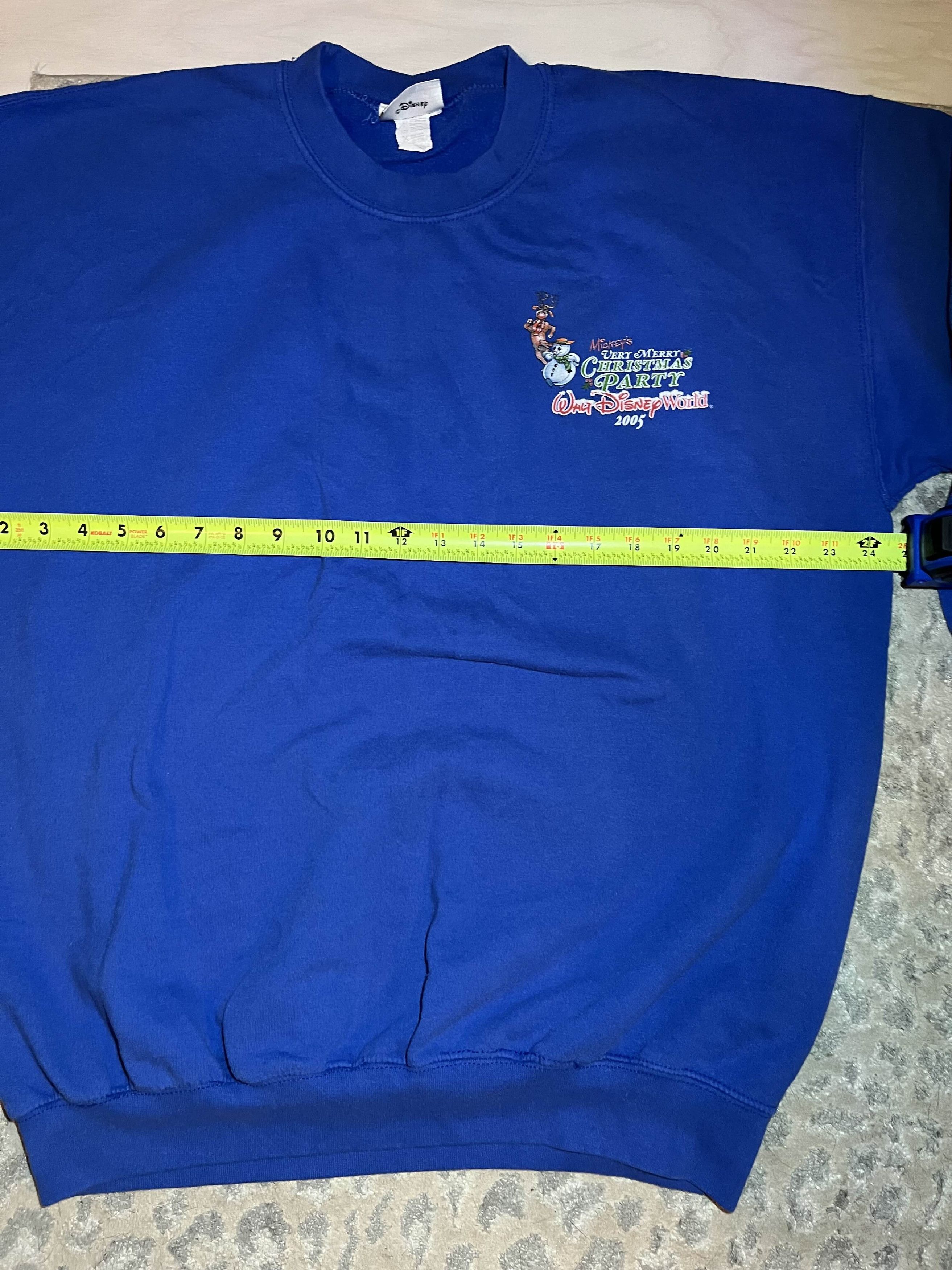 Disney × Mickey Mouse × Vintage Y2K Walt Disney World Very Merry Christmas Party 2005 Size US XL / EU 56 / 4 - 6 Thumbnail