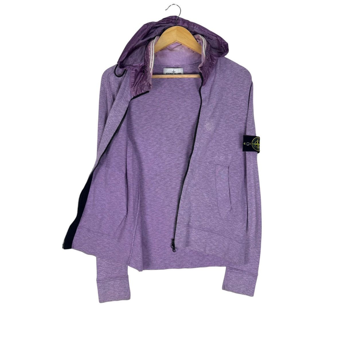 Stone Island 🌟STONE ISLAND HOODIE SS2014 MUSSOLA GOMMATA SWEATER Size US S / EU 44-46 / 1 - 9 Thumbnail