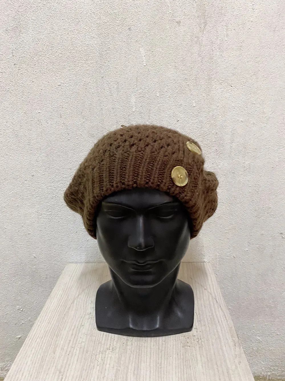Japanese Brand Japanese Brand Knit Beanie Hat Size ONE SIZE - 3 Thumbnail
