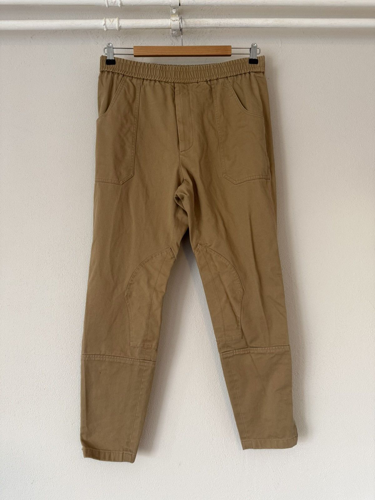 Gucci Camel Twill Pants with Reinforced Knees Size US 30 / EU 46 - 1 Thumbnail