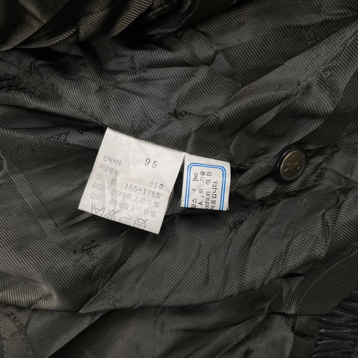 Yves Saint Laurent Vintage 90s Yves Saint Laurent pour homme Leather jacket Size US M / EU 48-50 / 2 - 10 Thumbnail