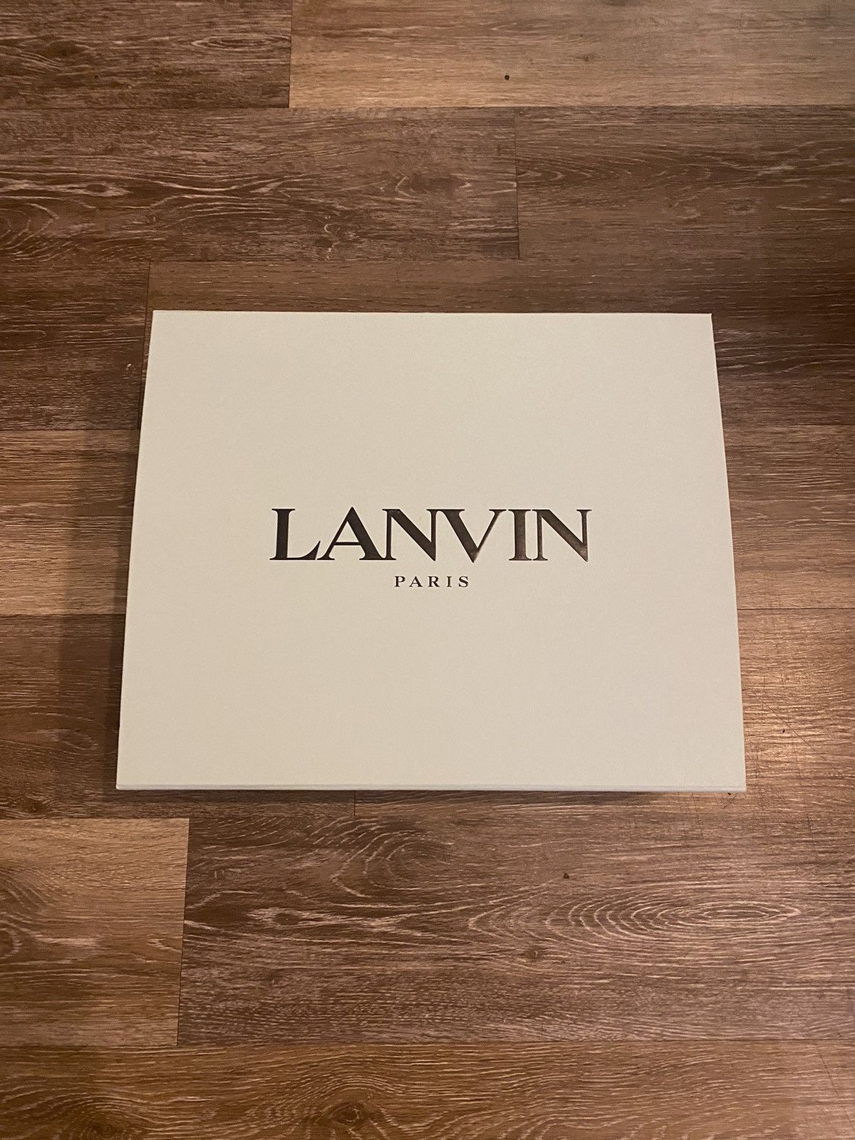 Lanvin LANVIN Leather Curb Sneaker Cream Pure White in Size 10 Size US 10 / EU 43 - 13 Thumbnail