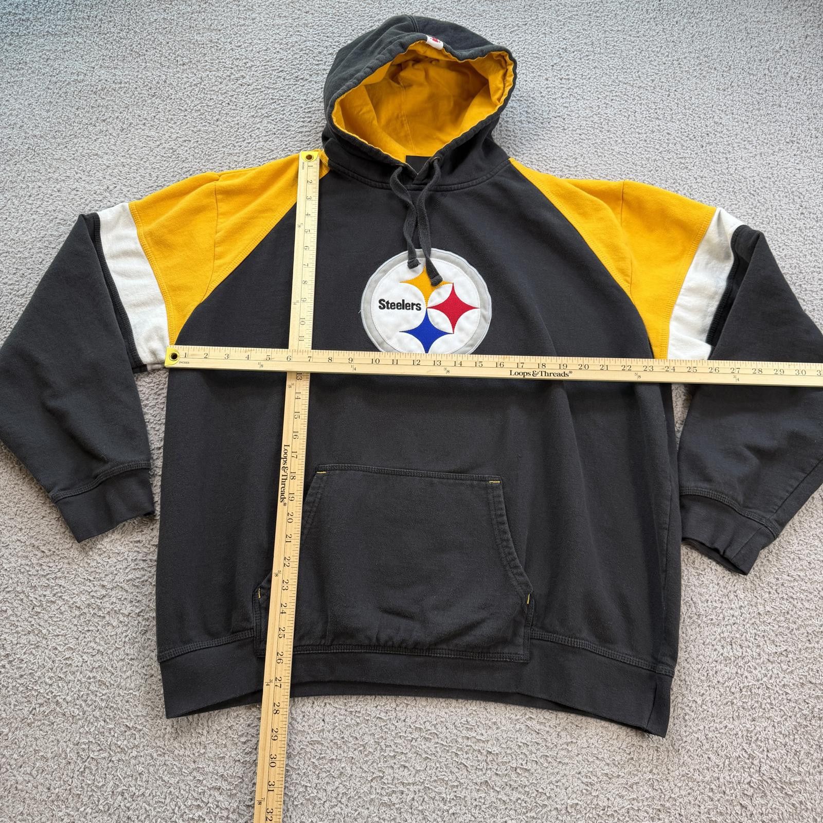 NFL Pittsburgh Steelers NFL Team Apparel Hoodie Mens Sweatshirt Size US XL / EU 56 / 4 - 3 Thumbnail