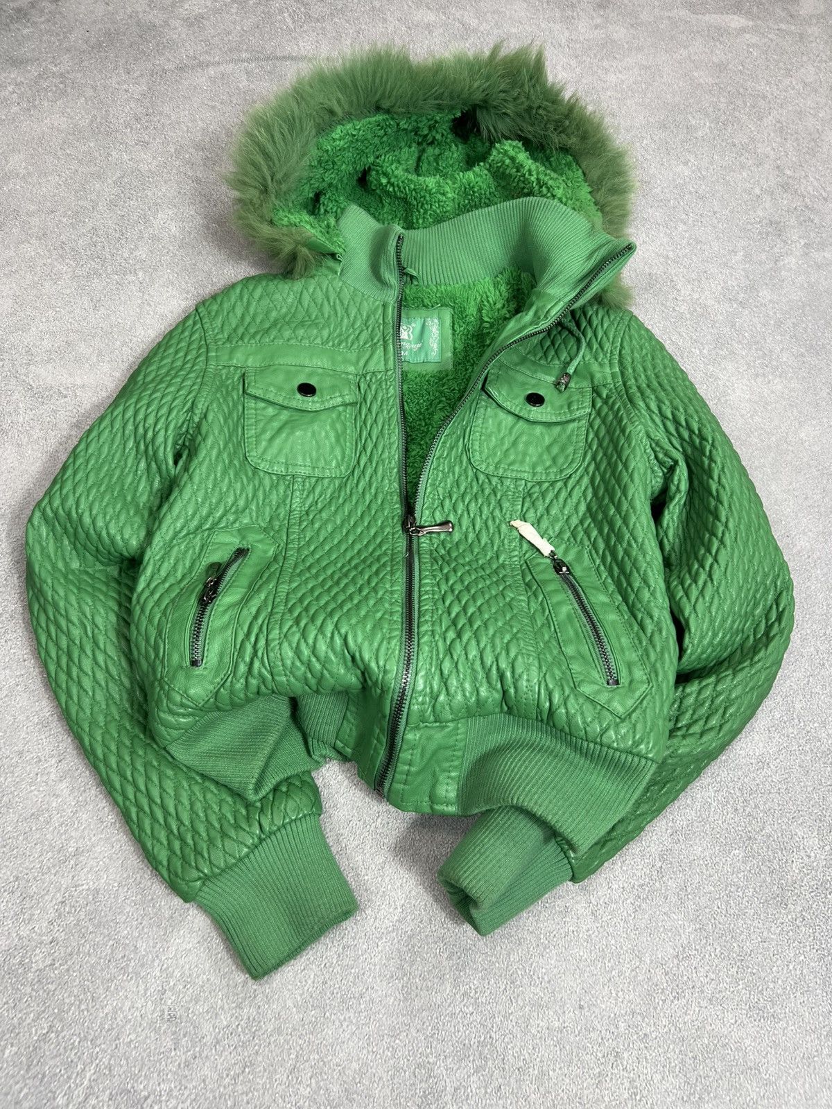 Hysteric Glamour VTG Kapital Style Real Leather Ral Fur Mohair Jacket 90s Size US S / EU 44-46 / 1 - 2 Thumbnail