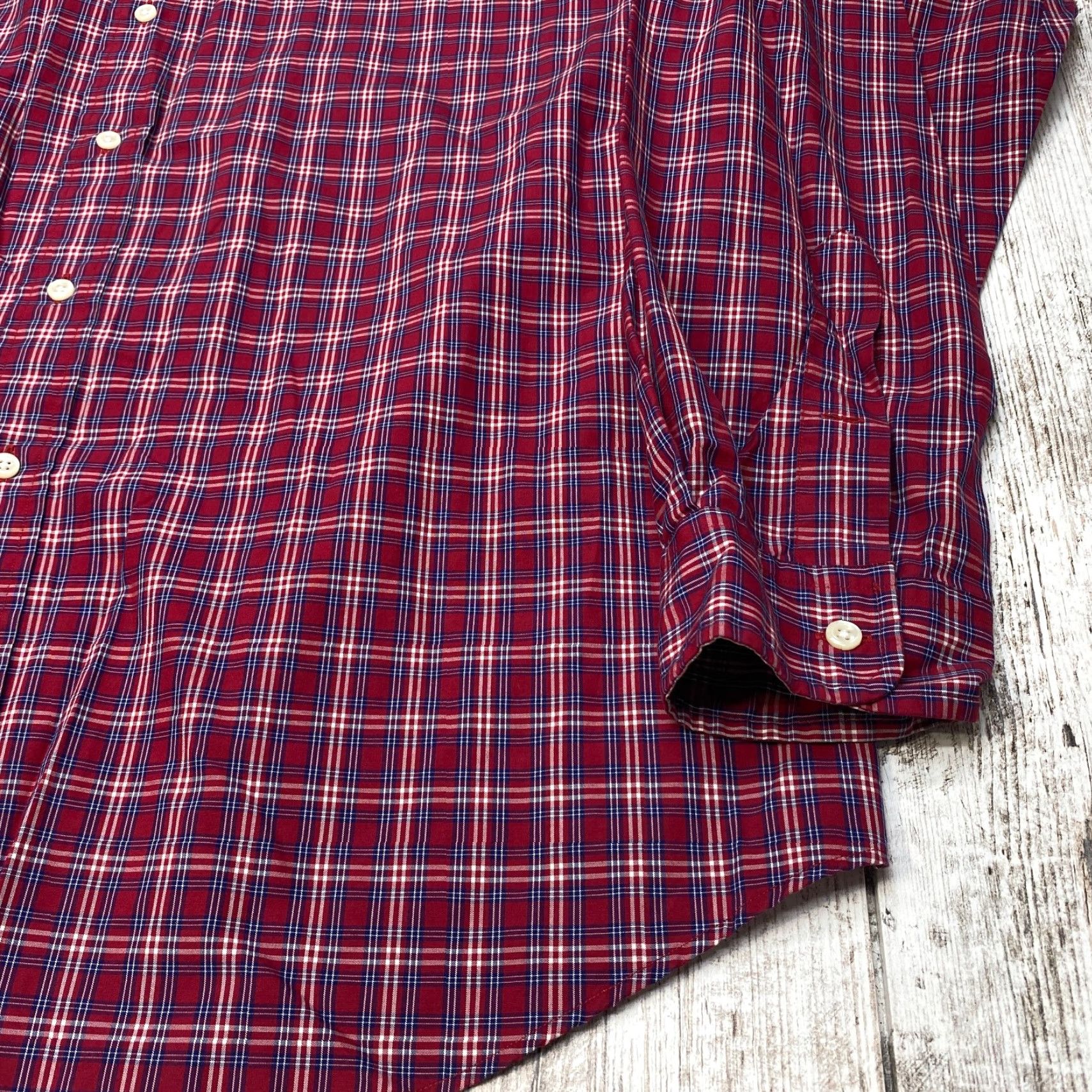 Ralph Lauren Ralph Lauren Blake Long Sleeve Button Up Mens 2XL Check Shirt 100% Cotton 7409 Size US XXL / EU 58 / 5 - 4 Thumbnail