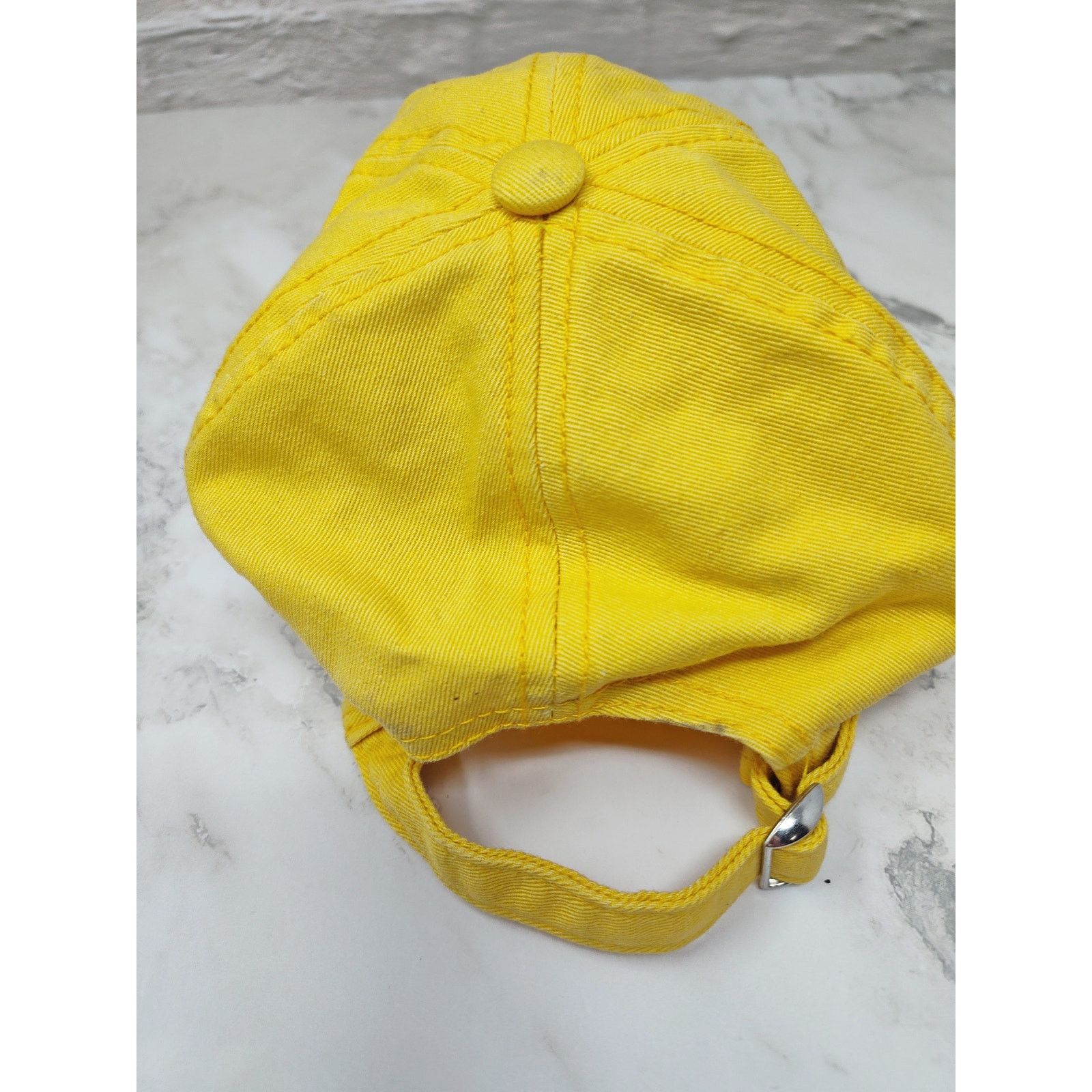 Disney Disneyland Muted Yellow Baseball Cap Well Worn & Retro Style Size ONE SIZE - 3 Thumbnail