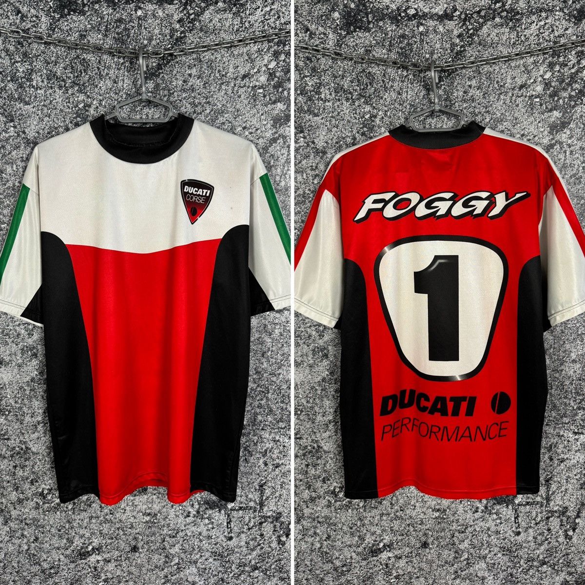 Ducati Ducati Perfomance Racing Vintage T-Shirt Foggy Italy Moto XL Size US XL / EU 56 / 4 - 1 Thumbnail