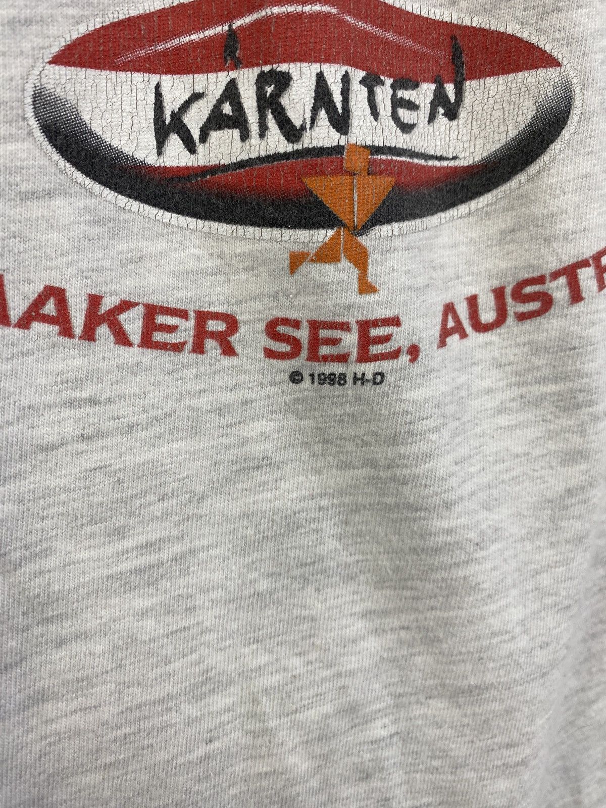 Harley Davidson 🇦🇹 Vintage 1998 Harley Davidson Karnten Austria T-Shirt Y2K Size US XL / EU 56 / 4 - 6 Thumbnail