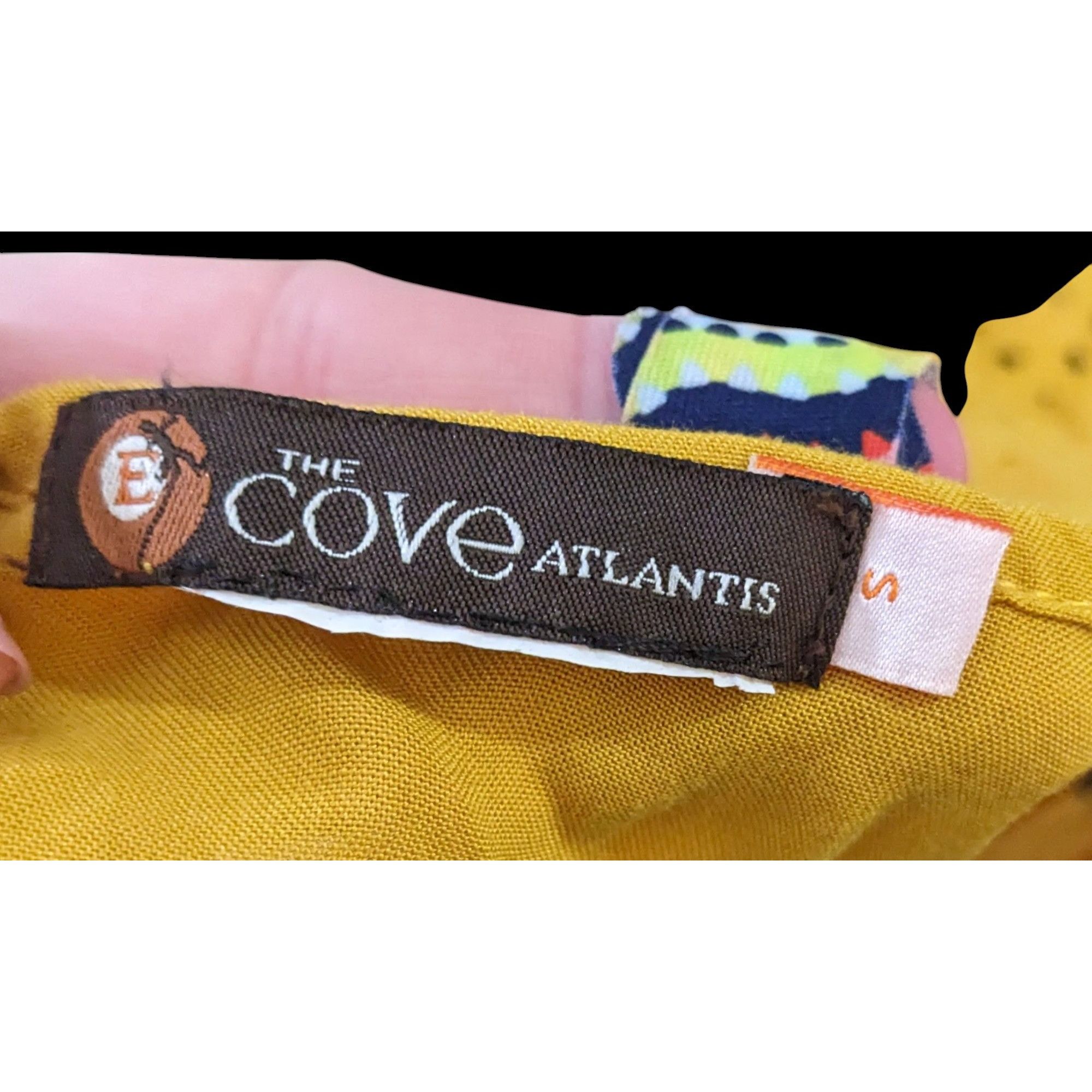 Other Vintage Mustard The Cove Atlantis Ruffle Maxi Dress Size Sma Size S / US 4 / IT 40 - 6 Thumbnail