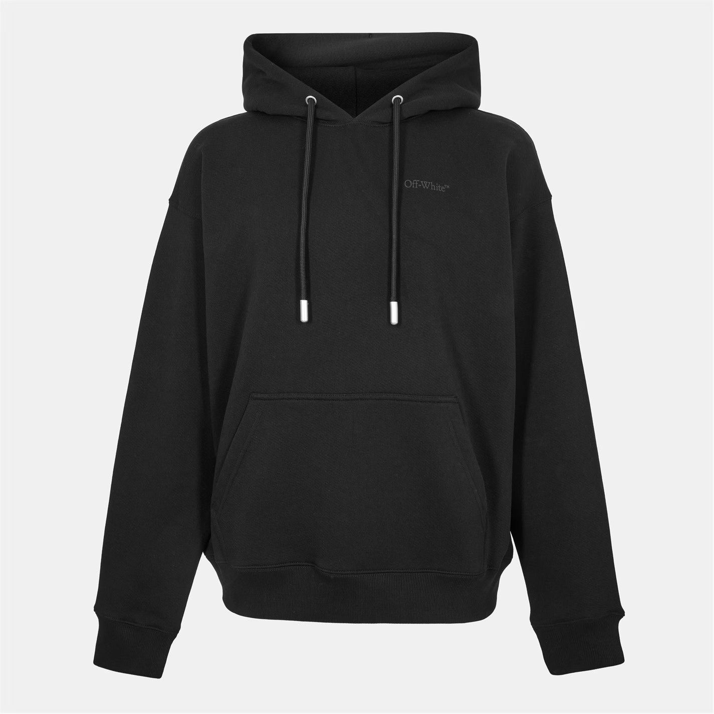 Off-White o1g2r1mq0226 Skate Pull Over Hoodie In Black Size US M / EU 48-50 / 2 - 1 Thumbnail