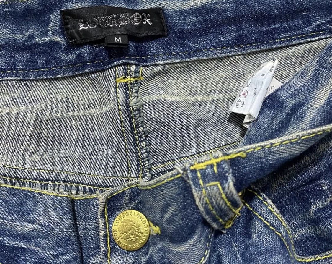 Isamu Katayama Backlash Japanese Brand—Lowbox distressed Jeans Size US 33 - 7 Thumbnail