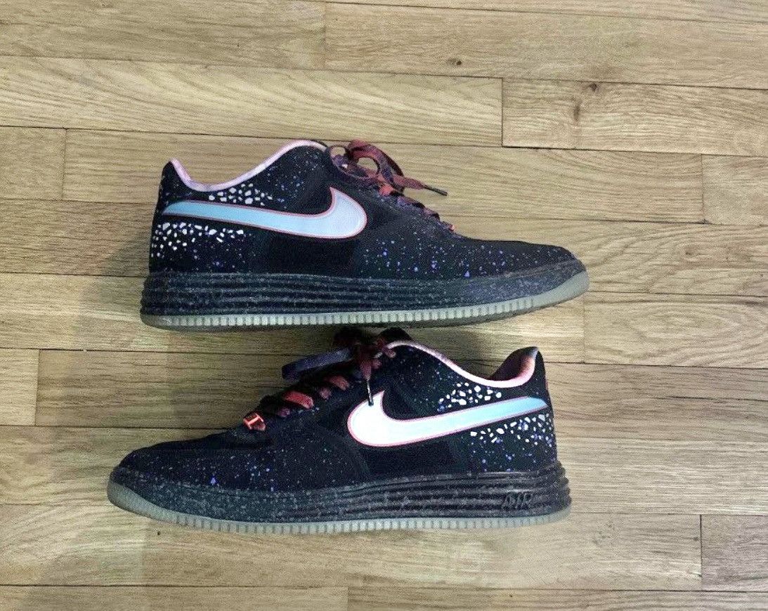 Nike Nike Lunar Force 1 Fuse Area 72 size 12 alien outer space Size US 12 / EU 45 - 1 Thumbnail