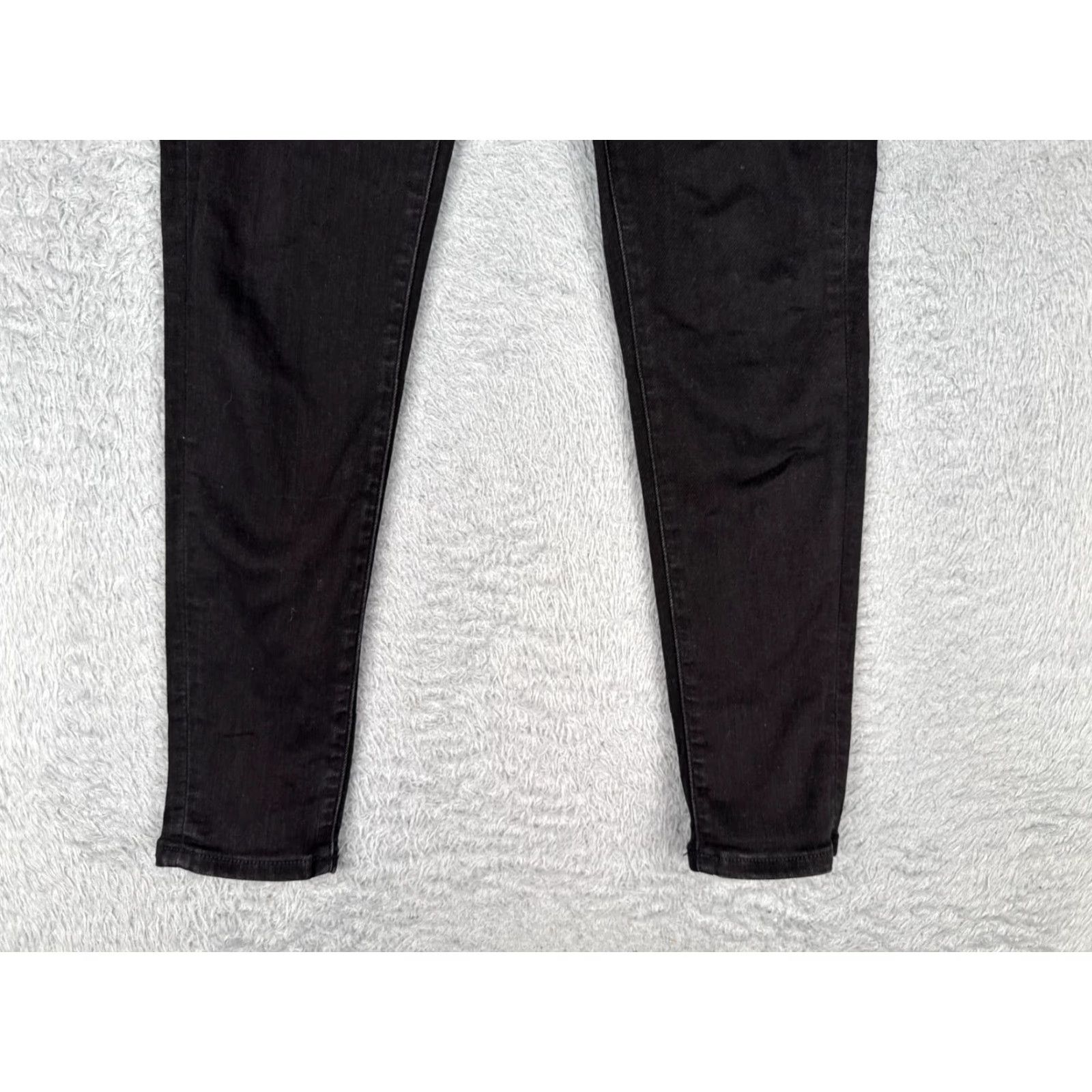 American Eagle Outfitters American Eagle Outfitters Jeans Women 6 Regular Black High Rise Skinny Next Level Stretch 90s Size 28" / US 6 / IT 42 - 2 Thumbnail