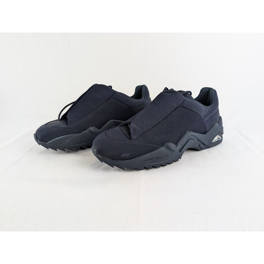 Maison Margiela o1rshd1 Future Lows Neoprene Sneakers in Blue Size US 10 / EU 43 - 9 Thumbnail