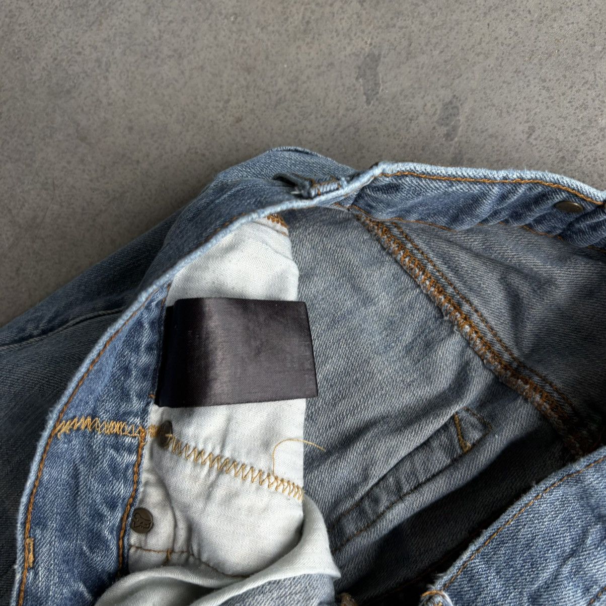 Fox Racing Vintage Y2K Fox Duster Racing Jeans Blue Denim 32x32 Skater Size US 32 / EU 48 - 13 Thumbnail