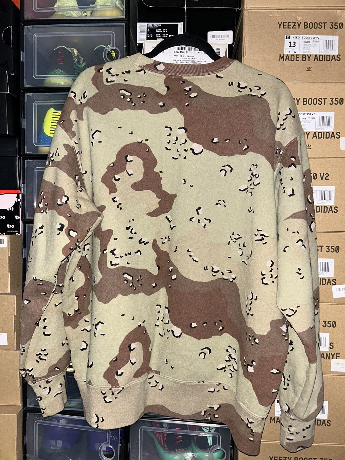 Supreme Supreme Futura Logo Crewneck Chocolate Chip Camo FW20 Large Size US L / EU 52-54 / 3 - 3 Thumbnail