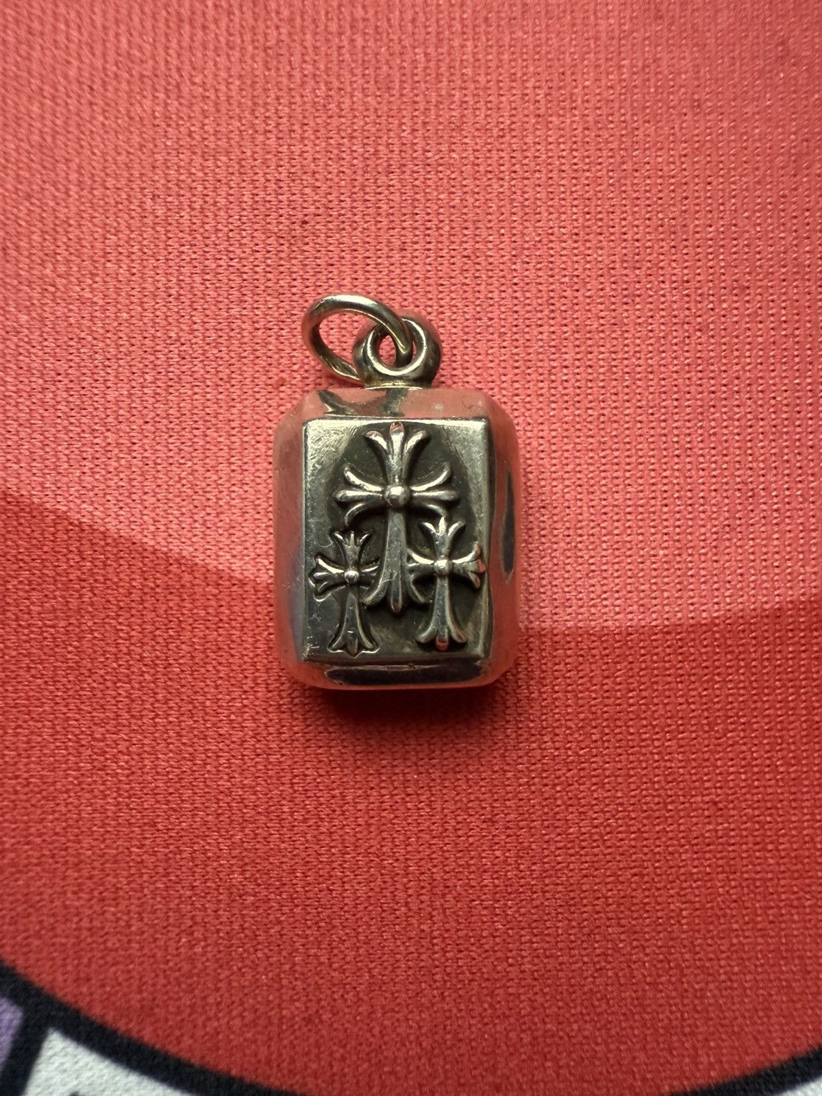 Chrome Hearts Chrome Hearts Emerald Cut Triple Cross Pendant Size ONE SIZE - 5 Thumbnail