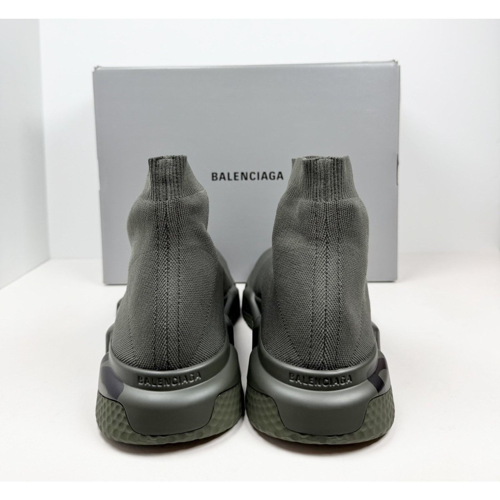 Balenciaga Size 47EU/14US - Balenciaga Speed Olive NEW Size US 14 / EU 47 - 4 Thumbnail