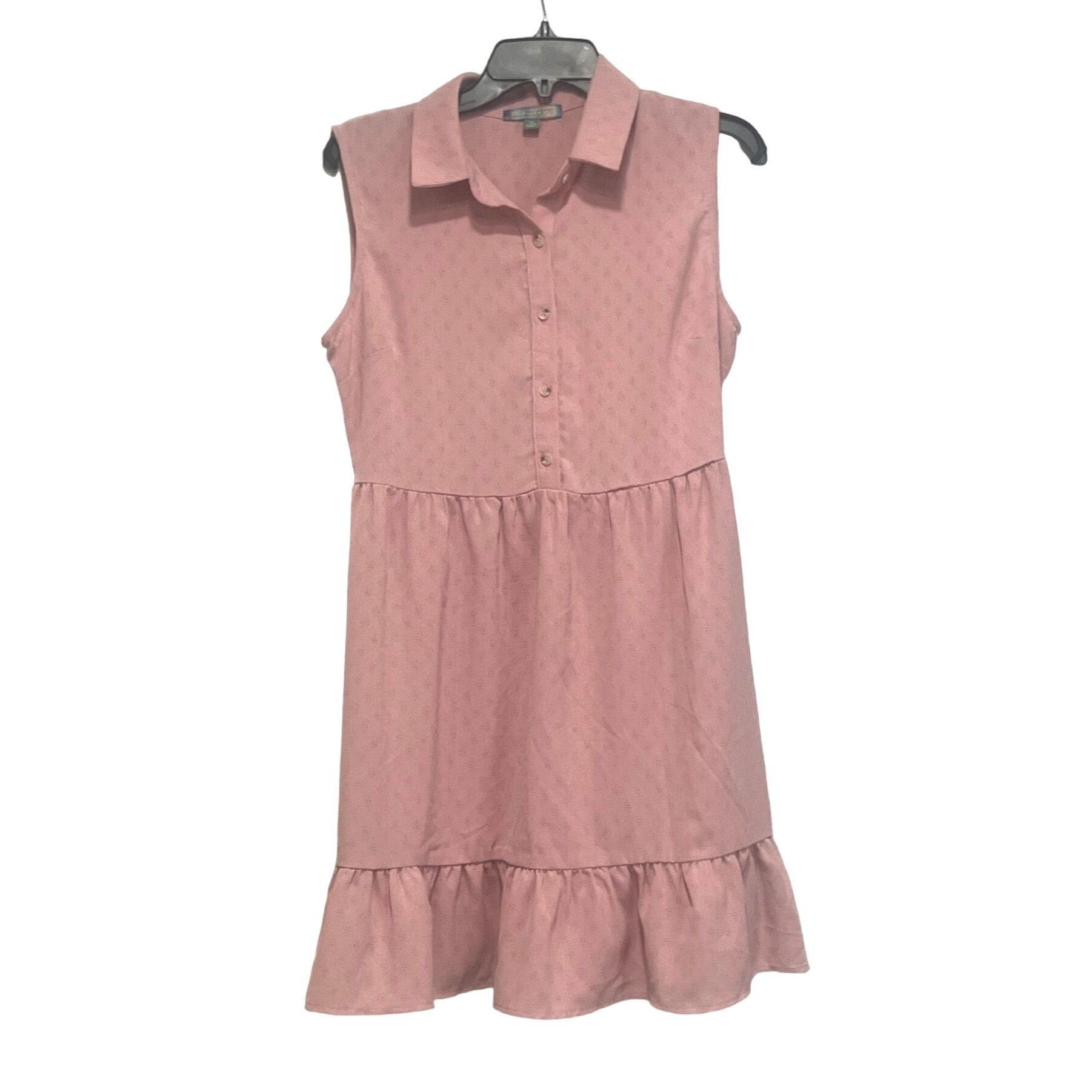 Other Good Luck Gem Collared Button Placket Junior's Sleeveless Mi Size M / US 6-8 / IT 42-44 - 5 Thumbnail
