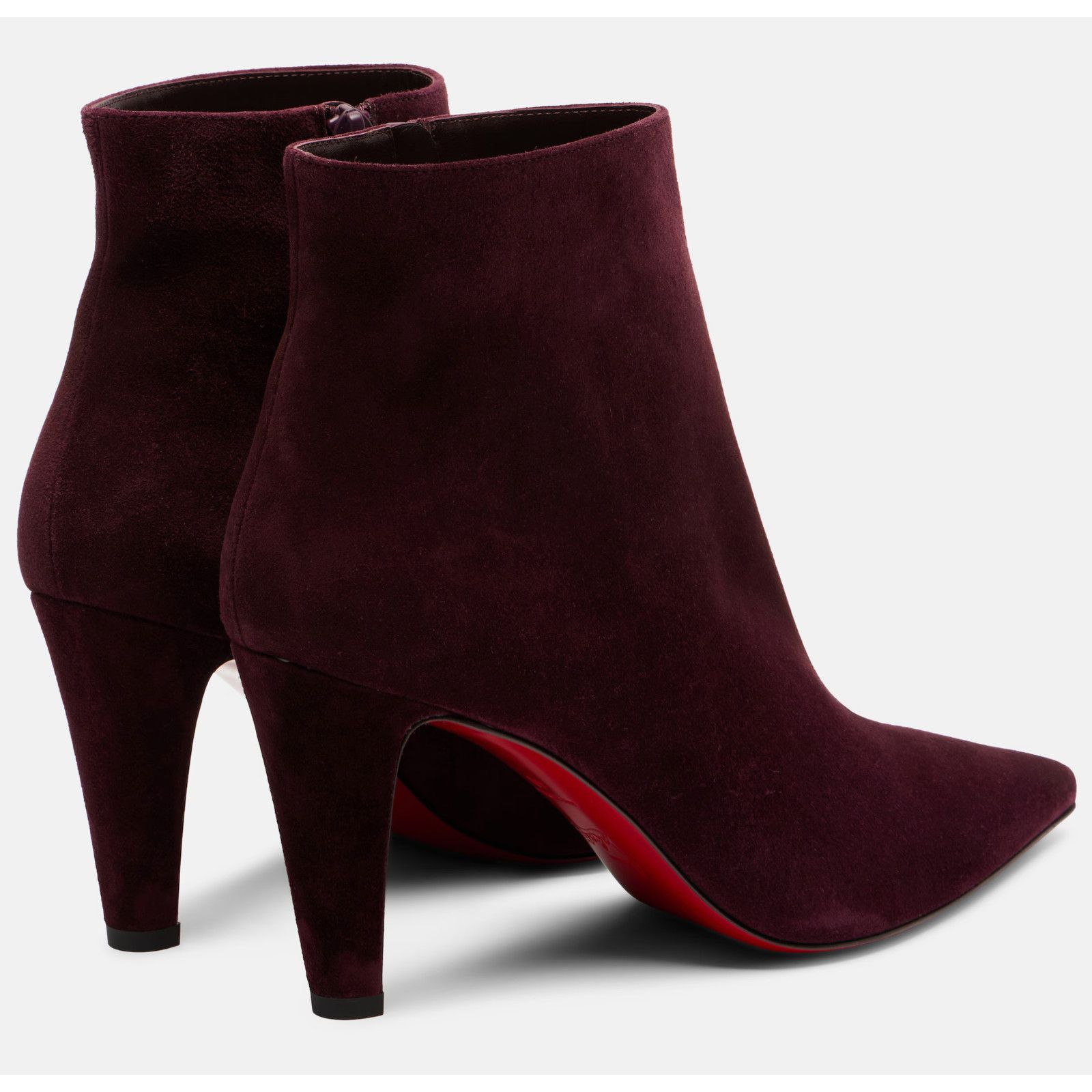 Christian Louboutin Christian Louboutin Vibella Booty 85 Amara Burgundy Red 38 Size US 8 / IT 38 - 12 Thumbnail