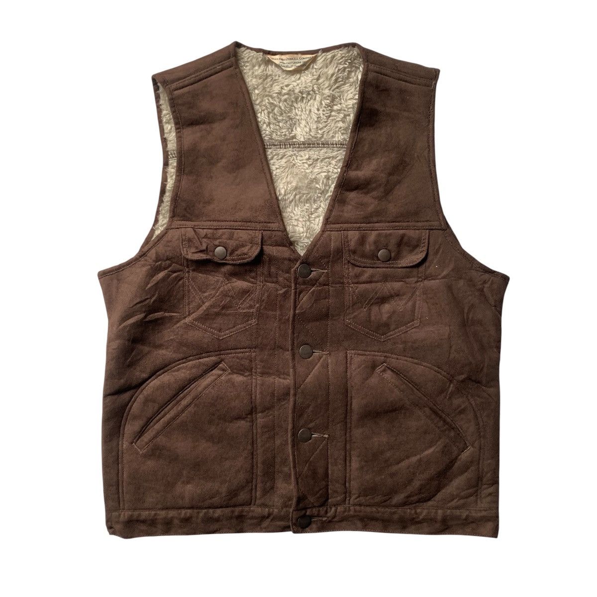 Wrangler Blue bell overall wrangler sherpa lined vest Size US M / EU 48-50 / 2 - 1 Thumbnail
